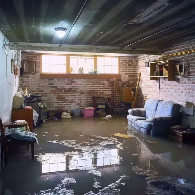 Flooded Basement Cleanup in West Bishop, CA